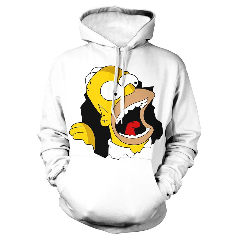 Cosplay The Simpsons Maggie Marge Homer Bart 3D Hoodies Sweatshirts Jacket Coats 7