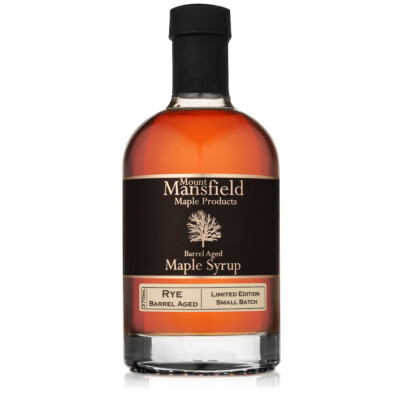Mansfield Maple Rye Whiskey Barrel Aged Vermont Maple Syrup