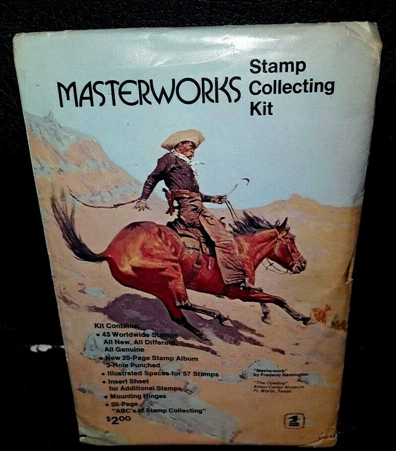 masterworks, stamp collecting kit eBay