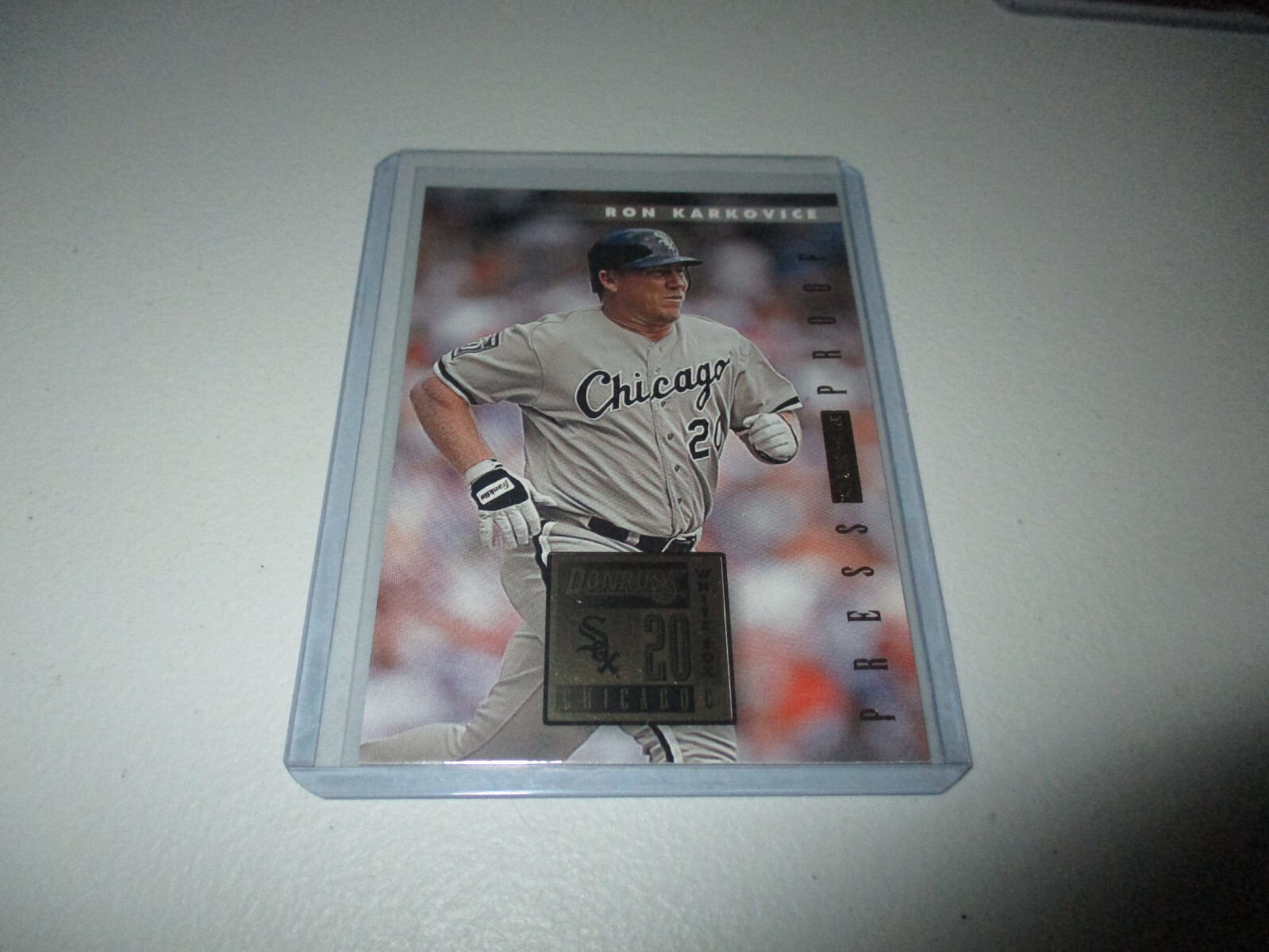 Ron Karkovice 1996 Donruss Press Proof #88