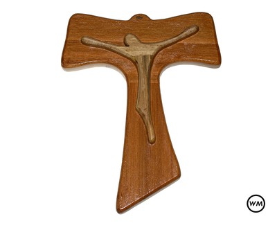 Tau Croce in ulivo di San Francesco di Assisi Ciondolo collane 2 Ita Dadò