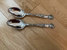 Alvin sterling Bridal Rose  serving spoon