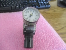 SMC Pneumatics Model: AR20-N02B-Z Pneumatic Air Regulator with Gauge 