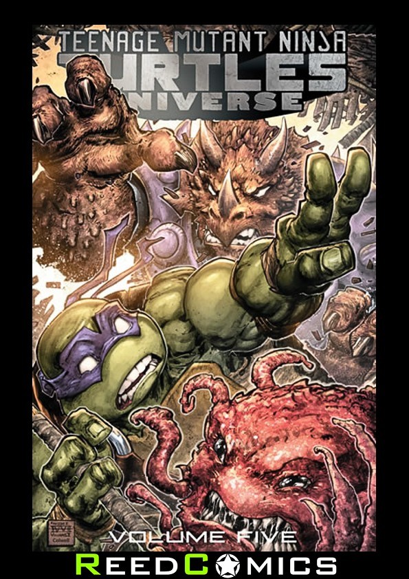 TEENAGE MUTANT NINJA TURTLES UNIVERSE VOLUME 5 COMING DOOM GRAPHIC NOVEL #21-25