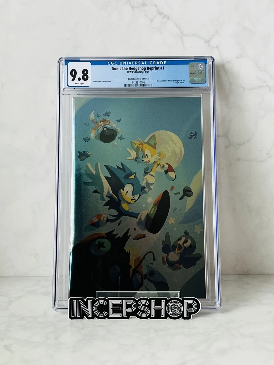 Sonic the Hedgehog Certified Guaranty Company (CGC) IDW Publishing