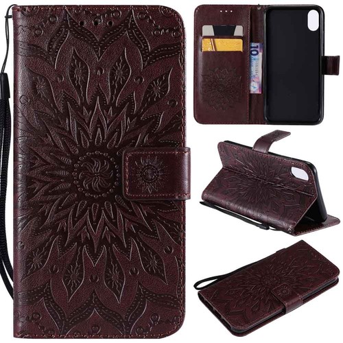 For iPhone 6 7 8 Plus XR XS Max Wallet Card Holder Flip Leather Phone Case Cover - Picture 19 of 40