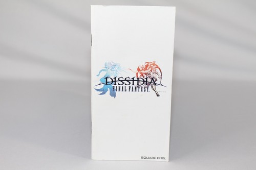 Dissidia: Final Fantasy PSP Instruction Manual Only GREAT Condition! NICE!
