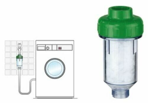 Entkalkungsfilter Waschmaschine Wasserkartusche nachfüllbar mit Polyphosphatsalzen - Bild 2 von 7