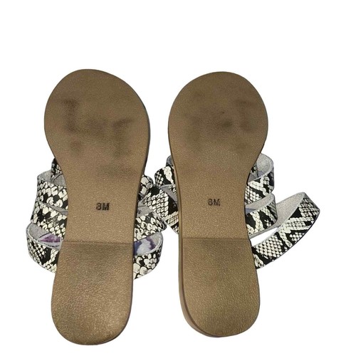 NWOT Coconuts by Matisse Ladylike Snakeskin Sandal - Picture 5 of 6