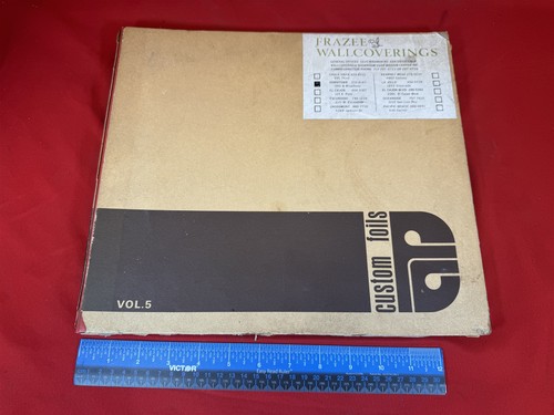 Vintage 60er Jahre Tapeten Musterbuch - FRAZEE CUSTOM FOLIEN - Mid Century Modern