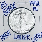 1942 WALKING LIBERTY SILVER HALF DOLLAR AUTHENTIC U.S.MINTCOIN FREESHIPPING 6396