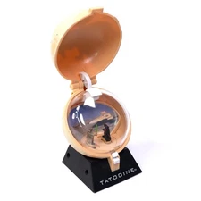 Star Wars Tatooine Mechanical Battle Globe 1999 Pizza Hut Toy 2+ Ship FREE