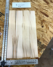 4 pieces Ambrosia Maple Wood Board Blank each measures 3/8  x 3.5  x 24  