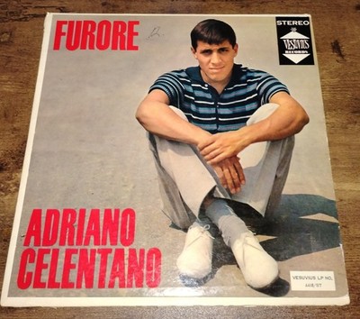 Adriano Celentano''FURORE''(12''LP/VESUVIUS){#4418/ST}(RECORD VG)