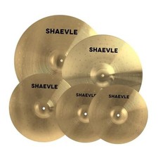 Cymbal Pack, 5 Pieces Alloy Cymbals Drum Set, Cymbals for Drum Set Includes