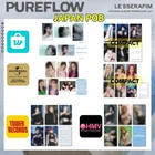 LE SSERAFIM 'PUREFLOW' pt.1   2nd Studio Album Official JAPAN POB Photocard PC
