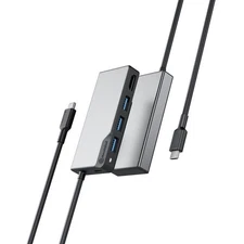 Alogic Fusion CORE 5-in-1 USB-C Hub Compact Dock V2 UCFUHDV2SGR