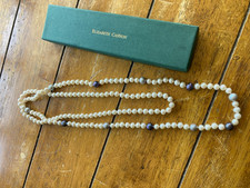 Faux Pearl Necklace Costume Jewelley Boxed Vintage Elizabeth Cannon