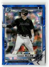 2021 Bowman Draft Sapphire Edition #BDC-165 Tanner Allen 1ST RC ROOKIE
