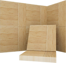 6 Pack 24x24 Inch Acoustic Wall Panels Decorative Sound Absorbing Art