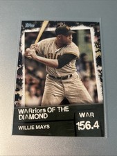 2020 Topps - Warriors of the Diamond Willie Mays #WOD-4 Black /299