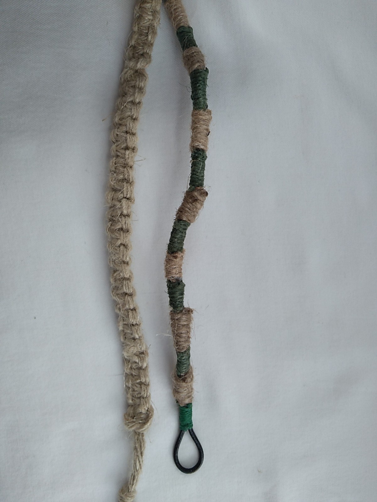 Bracelet or Anklet Ethnic   Hemp Unisex Bracelet 9/10" USA Seller New