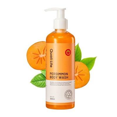 Persimmon Body Wash for Old People Smell, Natural Deodorant Bar Soap for Stro...