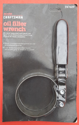 #ad Craftsman USA Swivel Grip Oil Filter Wrench 9 47609 Small Filters 2 7 8 3 1 4 $28.83