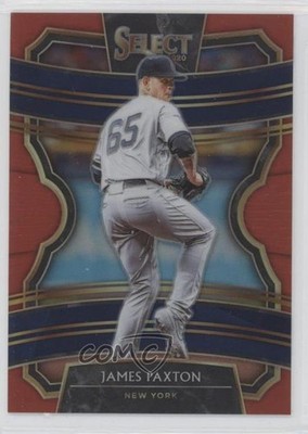 2020 Panini Select Red Prizm 25/199 James Paxton #72 ix8