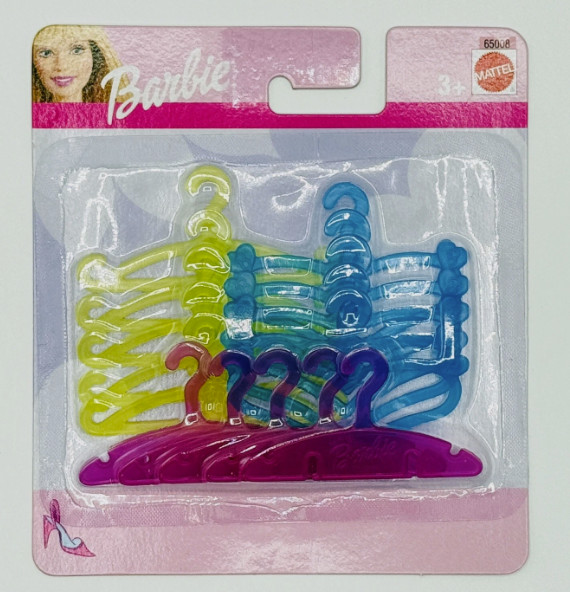 Barbie Hangers - 4 Color and Style Combinations - Mix and Ma