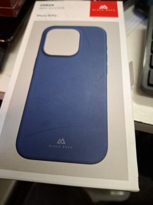 Black Rock Urban Mag-Silikon Case Blau Für Iphone 15 Pro