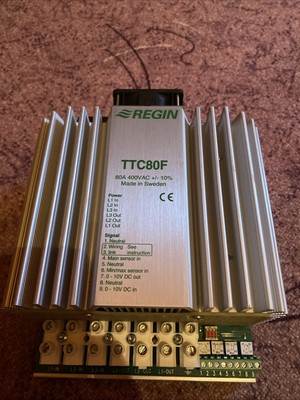 REGIN Heizungsregler TTC80F 400V 80A