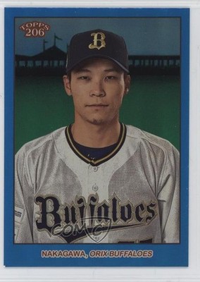 2024 206 NPB Nippon Professional Baseball Blue Foil 22/75 Keita Nakagawa #63 oh8