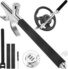 Car Steering Wheel Password Lock Wheel Lock Vehicle Anti-Theft Lock Adjustable L