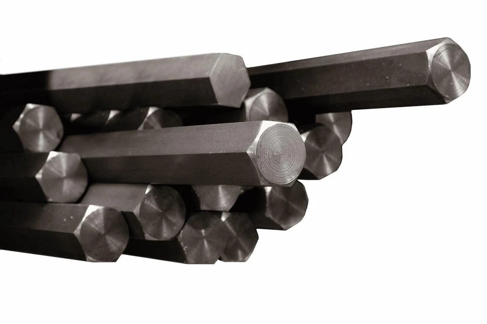 Sechskantstange Stahl Sechskant Stange SW 4-60mm 6-kant Fe Vollmaterial - Bild 1 von 1