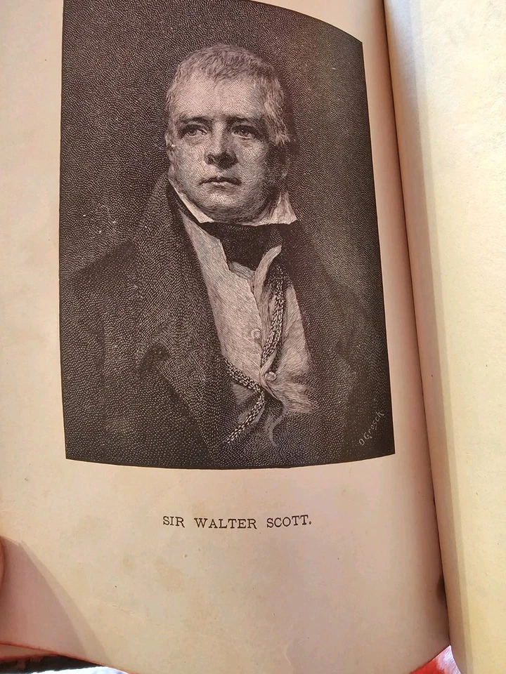 The Poems of Sir Walter Scott From the Latest Edinburgh Edition 1900 Antique - Image 2 of 4