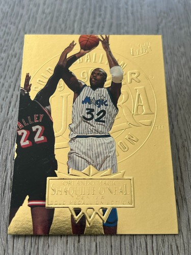1995-96 Fleer Ultra Shaquille O'Neal Gold Medallion Card 128