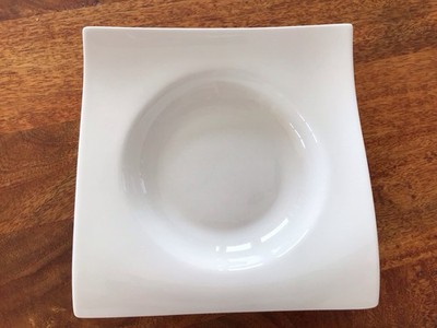 6 Maxwell Williams White Basics Motion Suppen/Salatteller 21.5