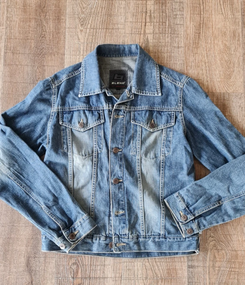 Blend coole androgyne Jeans Jacke oversized XS (S,M,L/36,38,40) blau - Bild 3 von 4