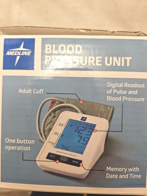 #ad #ad Midline blood pressure monitor never used $8.00