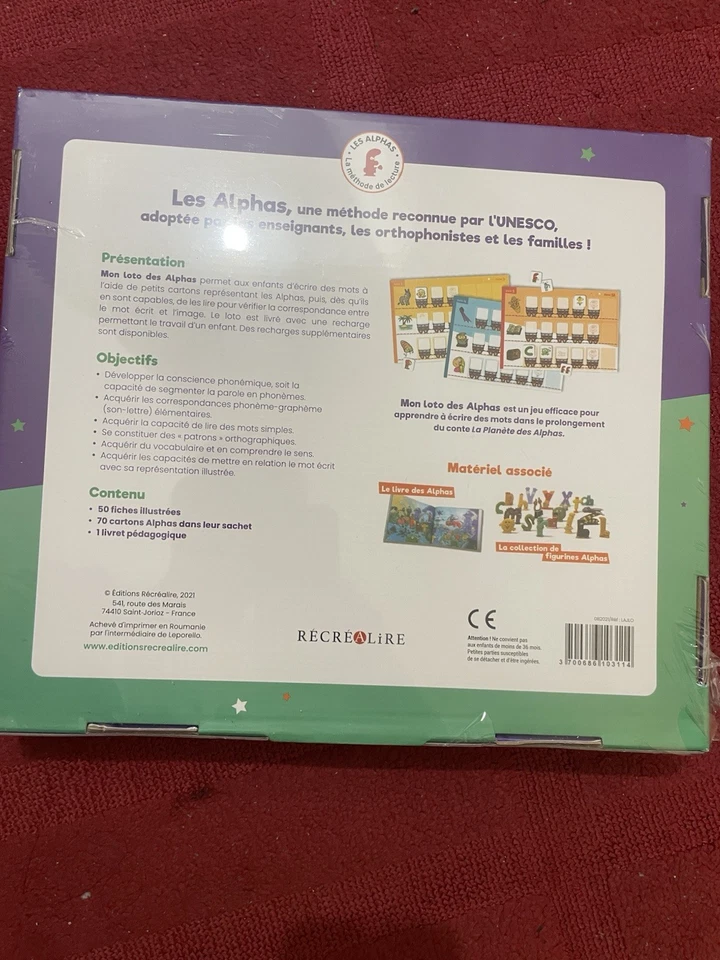 Mon loto des Alphas - La méthode de lecture les Alphas GS-CP - Photo 2/3