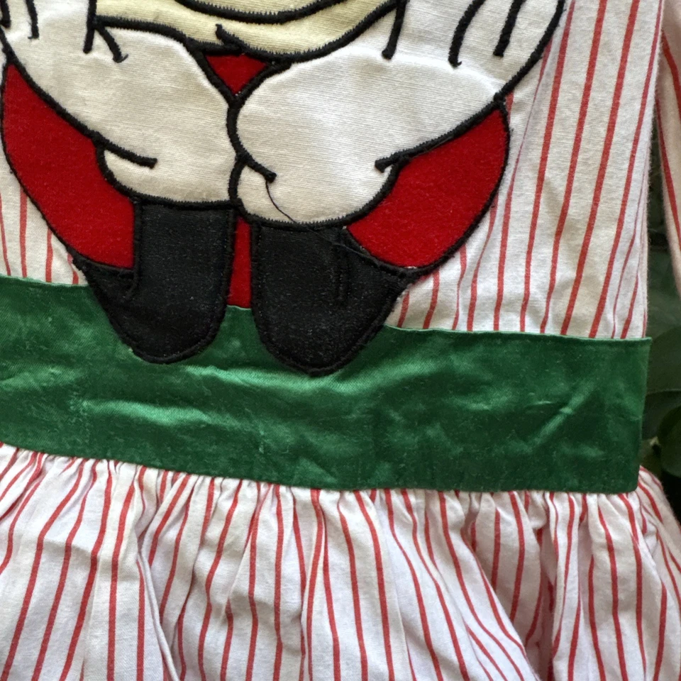 VTG Minnies Corner  By Youngland Disney Christmas Dress Minnie/Red /Green Sz 4￼ - Image 3 of 4