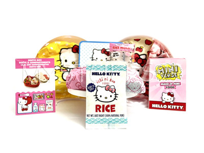 MGA's MINIVERSE MAKE IT MINI FOOD HELLO KITTY SERIES 1 ''BENTO BOX'' NEW OPENED!!