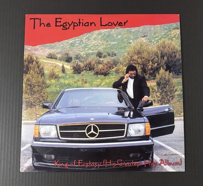 #ad #ad The Egyptian Lover King Of Ecstasy His Greatest Hits Album 1989 US OG 2LP $69.99