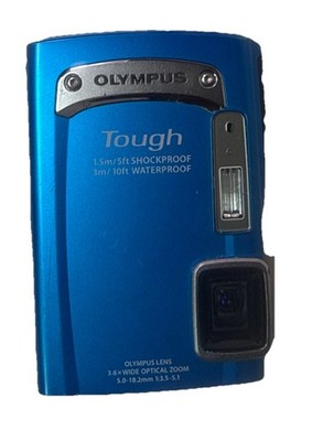 ★OLYMPUS TOUGH TG-320 ブルー　オリンパス★ OLYMPUS Tough TG-320 14 MEGAPIXEL Digital Camera with Battery and