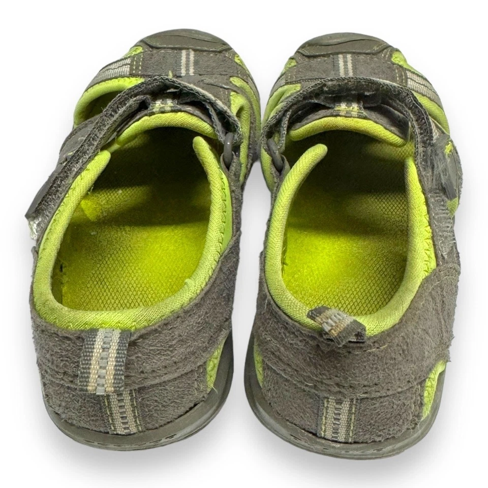 Zapatos Pediped Unisex Niños Talla 11 11.5 28 Flex Sahara Gris Lima Agua Seguro Niños Foto 2 de 4