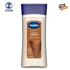 Vaseline Intensive Care Cocoa Radiant for Glowing Skin Body Gel Oil Made 6.8 oz
