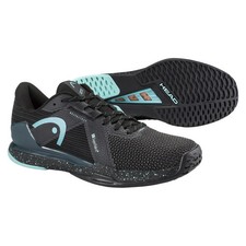 HEAD Sprint Pro 4.0 SF Black Teal Mens Tennis Shoes