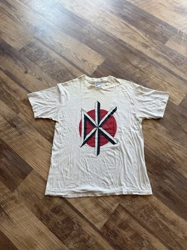 True Vintage Dead Kennedys Signed T-Shirt Size L Punk 1980s vintage concert t-shirt, vintage, single stitch, B+ condition
