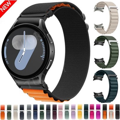 Ersatzarmband für Samsung Galaxy Watch 4 5 6 7 FE 40mm/44mm Nylon Sport Armband